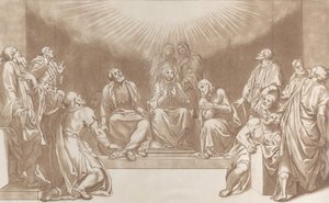 نزول الروح القدس ، 1760-90.