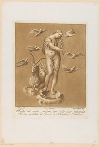 فينوس أناديومين Plafondschilderingen van de Loggia di Galatea in de Villa Farnesina te Rome (عنوان السلسلة) بواسطة Baldassare Peruzzi