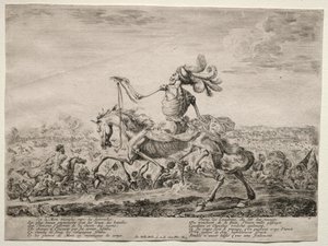 الموت في ساحة المعركة ، 1646-1647. بواسطة ستيفانو ديلا بيلا