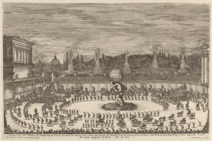 مدخل أمير توسكانا ، 1661. بواسطة ستيفانو ديلا بيلا