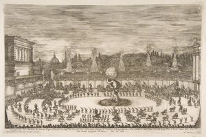العالم الاحتفال: مدخل Cosimo III de Medici ، 1661. بواسطة ستيفانو ديلا بيلا