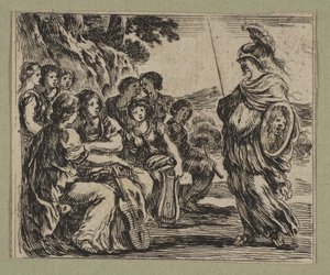التسعة Muses ، 1644. بواسطة ستيفانو ديلا بيلا