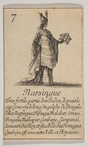نارسينجو ، 1644. بواسطة ستيفانو ديلا بيلا