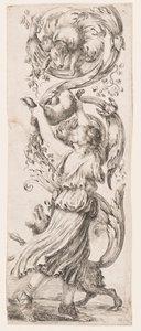 الحلي أو Grotesques (Grotesque Ornament) بواسطة ستيفانو ديلا بيلا