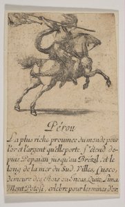 بيرو ، 1644. بواسطة ستيفانو ديلا بيلا