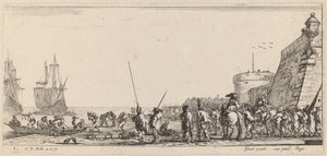 جنود يشرفون على الصعود ، 1644. بواسطة ستيفانو ديلا بيلا