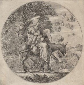الرحلة إلى مصر ، ربما عام 1662. بواسطة ستيفانو ديلا بيلا
