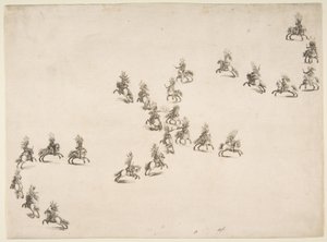 أربعة وعشرون كافالييرز من أ مزدوج ، 1652.