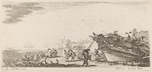 ويندي هاربور ، 1644. بواسطة ستيفانو ديلا بيلا