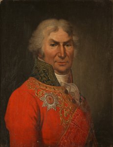 صورة للكونت شاعر ديمتري خفوستوف 1810-1889 ، كاليفورنيا 1808