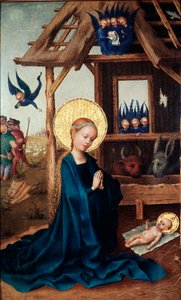 العشق لرسومات الطفل لستيفان لوشنر (حوالي 1410-1451) القرن الخامس عشر Alte Pinakothek ، ميونيخ
