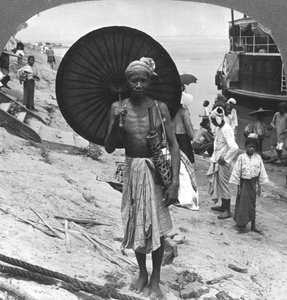 رجل عجوز من شعب شان في بورما العليا ، 1908