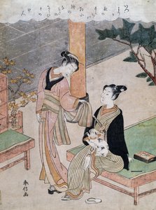 المحظيات ، من قبل سوزوكي هارونوبو (1725-1770) ، اليابان بواسطة سوزوكي هارونوبو