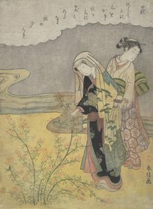 بوش كلوفر هاجي ، كاليفورنيا. 1766. ، كاليفورنيا. 1766. بواسطة سوزوكي هارونوبو