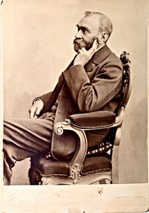 ألفريد نوبل (1833-1896) ، من تأليف أتلي فلورمان ، ستوكهولم. صور الألبومين بواسطة المصور السويدي