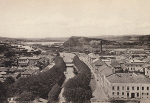 السويد / السويد: Bohuslan ، Uddevalla (b / w photo) بواسطة المصور السويدي