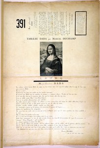 دادا ريفيو 391 ، رقم 8 ، زيوريخ ، فبراير 1919 بواسطة المدرسة السويسرية