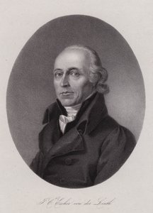 Hans Conrad Escher von der Linth, Swiss scientist, artist and politician (engraving) بواسطة المدرسة السويسرية