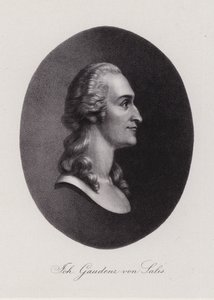 Johann Gaudenz von Salis-Seewis ، شاعر سويسري (نقش) بواسطة المدرسة السويسرية