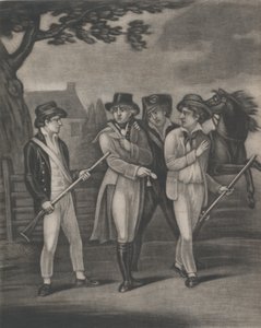 أخذ الرائد أندريه من قبل إنكورسابل بولنج ، ويليامز وفانفرت ، يوليو 4 ، 1812 بواسطة غير معروف