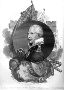 المشير فون بلوخر ، أمير Wagstadt ، 1816.