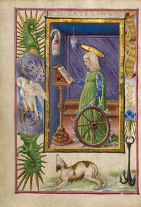 القديسة كاترين الأسكندرية بواسطة تاديو كريفيلي