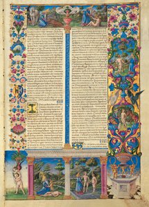 الكتاب المقدس لبورسو ديستي ، 1455-1461.