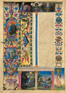 الكتاب المقدس لبورسو ديستي ، 1455-1461.