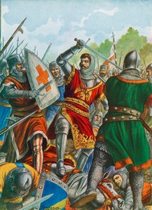 تم القبض على Ezzelino III da Romano بالقرب من برغامو عام 1259 بواسطة تانكريدي سكاربيللي