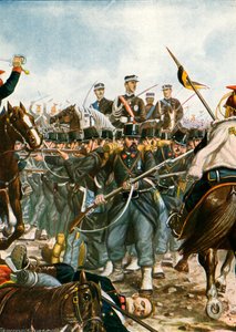 الأمير Umberto في معركة فيلافرانكا ، 1866 بواسطة تانكريدي سكاربيللي