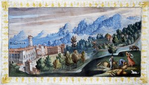 منظر ل Bagnaia بواسطة Tarquinio Ligustri
