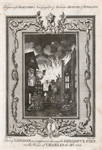 حريق لندن العظيم ، 1666 c1783 بواسطة تايلور