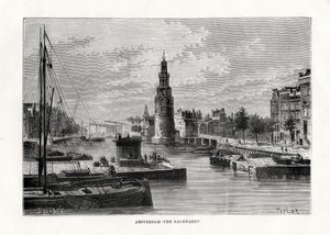 The Kalkmarkt ، أمستردام ، هولندا ، 1879 بواسطة تايلور