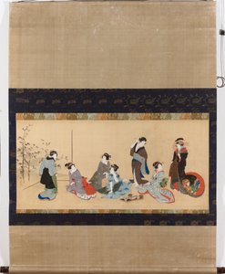 محاكاة ساخرة نسائية ساخرة للفلاسفة السبعة في تفاصيل غابة الخيزران