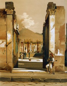 View of House of Faun in Pompeii