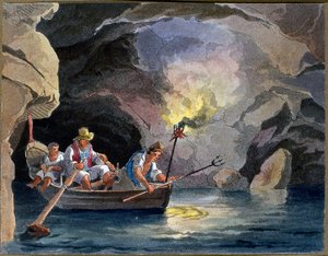 الصيد الليلي ، حوالي 1830 (أكواتينت) بواسطة تيودورو جوجليلمو ويتنج