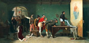 The sack of Rome (painting) بواسطة تيوفيلو باتيني