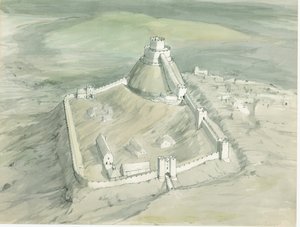 قلعة لونسيستون ، طريق ويستون ، لونسيستون ، كورنوال ، 1980-1989. بواسطة تيري بول