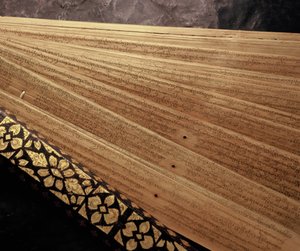 مخطوطة لانا على أوراق النخيل مكتوبة بالخط الشمالي الشمالي
