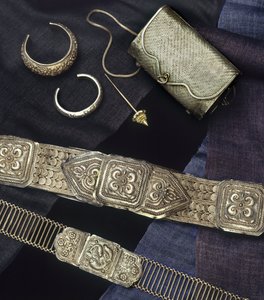 المجوهرات والمحفظة والأحزمة ، تايلاند (الفضة)
