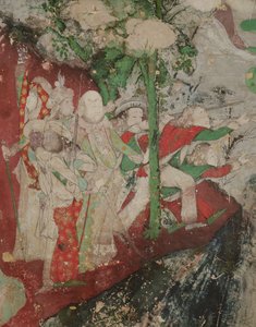 المرتزقة الغربيون ، وات Suwannaram ، Thonburi ، 1831 بواسطة المدرسة التايلاندية