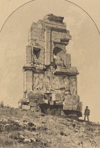 نصب فيلوبابوس بواسطة Themistocles من الكسارة الزاوية