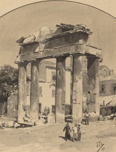 بوابة السوق القديم ، 1890. بواسطة Themistocles من الكسارة الزاوية