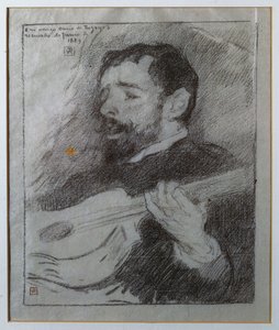 عازف الجيتار بواسطة Théo van Rysselberghe