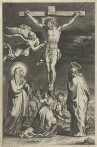 المسيح على الصليب مشاهد من العهد القديم والعهد الجديد (عنوان السلسلة) Breviarium romanum (عنوان المسلسل) بواسطة كورنيليس جالي (الأول) (ربما)
