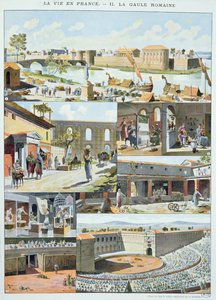 مشاهد من الحياة اليومية في باريس خلال فترة الإمبراطورية الرومانية ، c.1900
