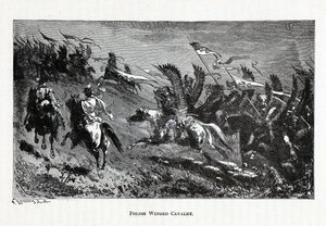 سلاح الفرسان المجنح البولندي ، 1882 بواسطة ثيودور كنيسينج