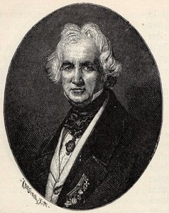 صورة للنحات كريستيان دانيال راوخ 1777-1857. بواسطة ثيودور كنيسينج