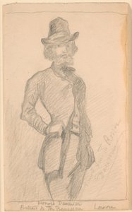 نسخة من لوحة H.Daumier بواسطة Th. روسو في متحف اللوفر بواسطة تيودور فيليبسن