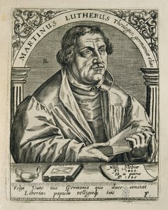 لوثر ، مارتن (1483-1546). مصلح ديني ألماني. نقش. إسبانيا. مدريد (مجتمع مستقل). مدريد. مكتبة الوطنية بواسطة ثيودور دي بري